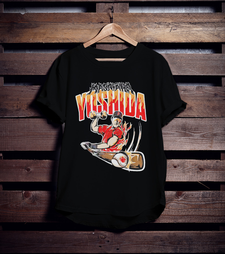Masataka Yoshida Baseball Fireball Swinging Athlete T-Shirt