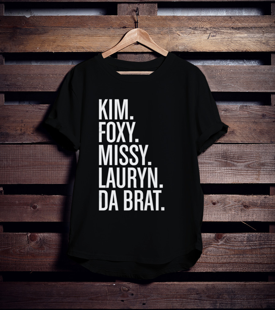 Kim Foxy Missy Lauryn Da Brat Legends Combo T-Shirt