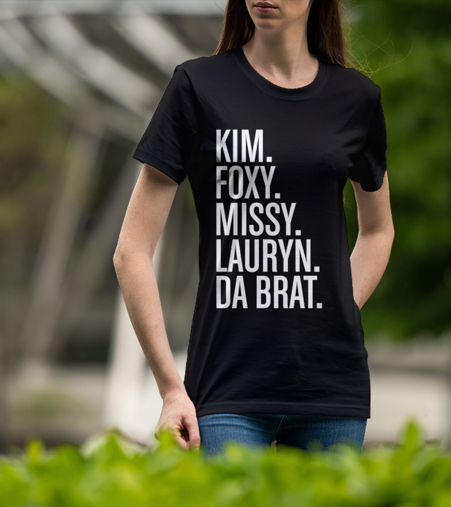 Kim Foxy Missy Lauryn Da Brat Legends Combo T-Shirt