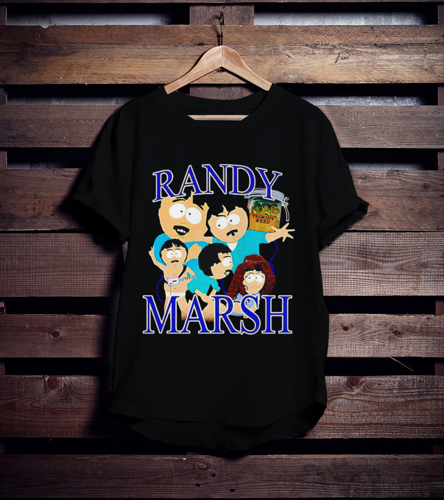 Randy Marsh Tegridy Weed South Park Fan T-Shirt