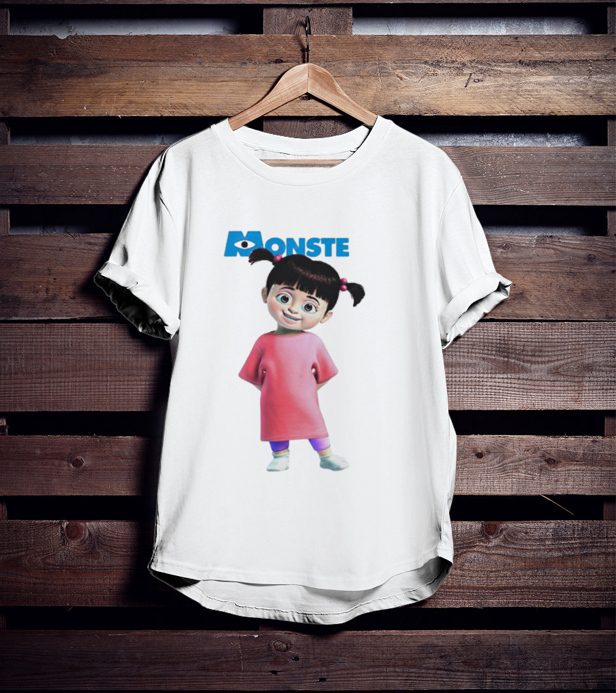 Boo Monsters Monste Pixar Animation Character T-Shirt