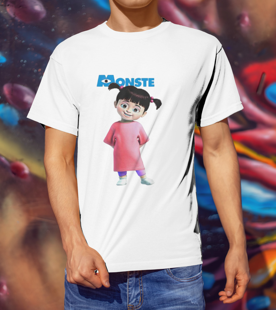 Boo Monsters Monste Pixar Animation Character T-Shirt