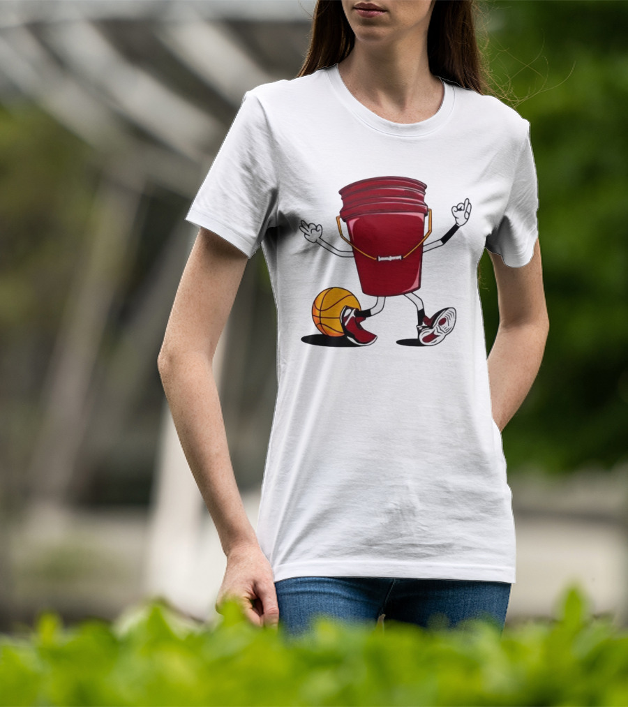 Jimmy Butler Miami Heat Basketball Bucket Character T-Shirt