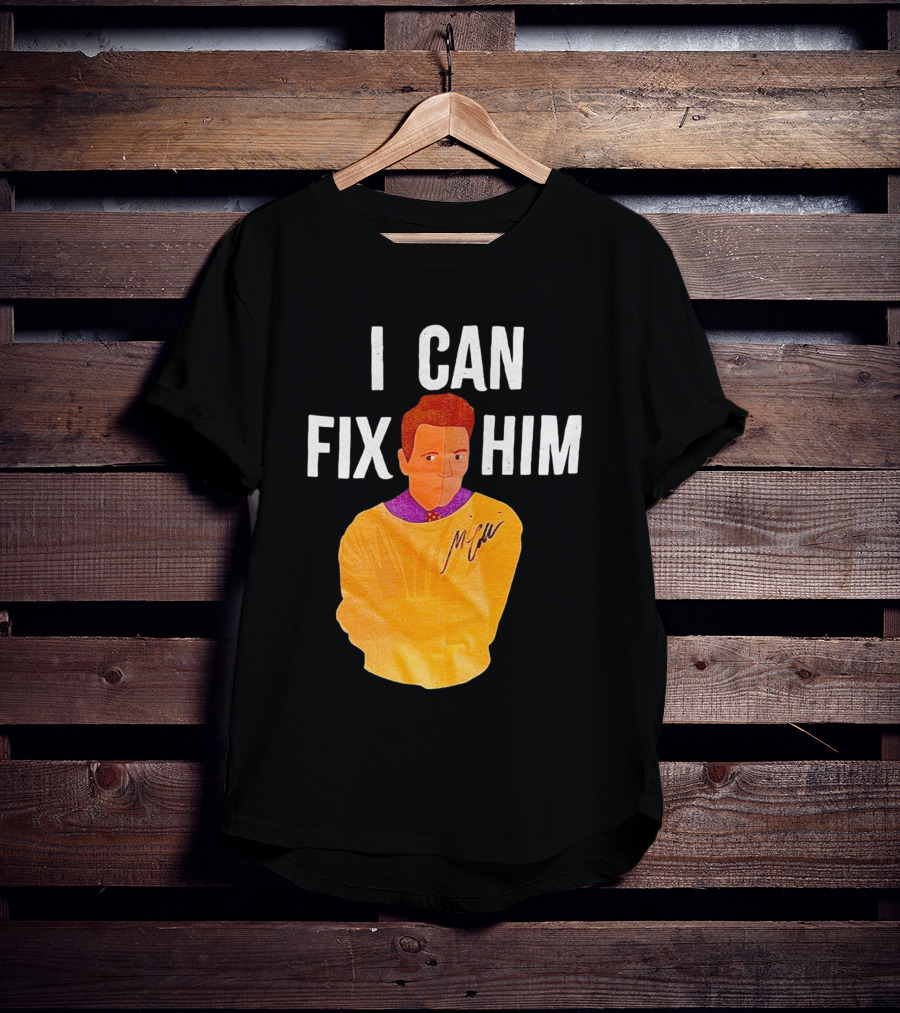 Misha Collins I Can Fix Him Orange T-Shirt