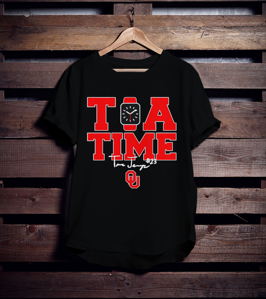 Tia Time Tiare Jennings #23 OU Oklahoma Sooners T-Shirt