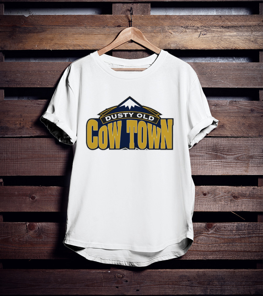 Denver Nuggets Dusty Old Cow Town Rocky Mountains T-Shirt