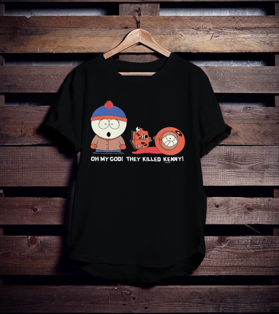 Oh My God They Killed Kenny South Park Classic Scene T-Shirt
