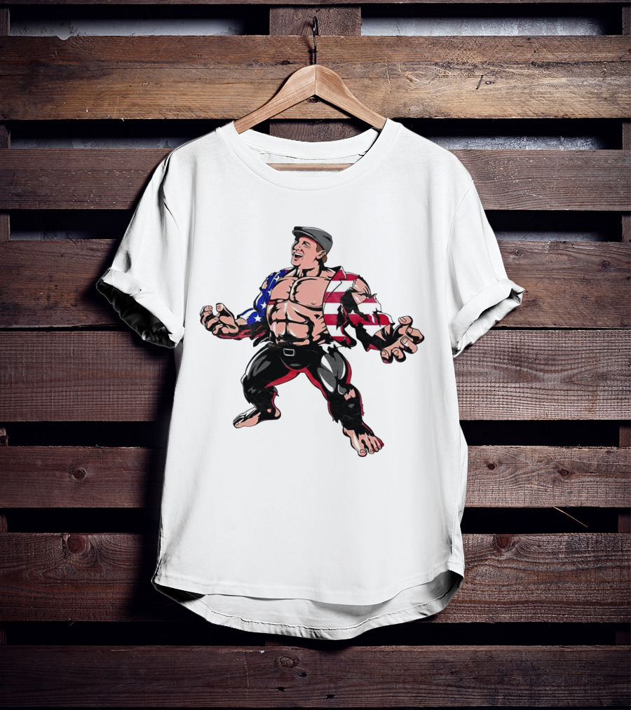Bryson DeChambeau Hulk American Flag Transformation T-Shirt