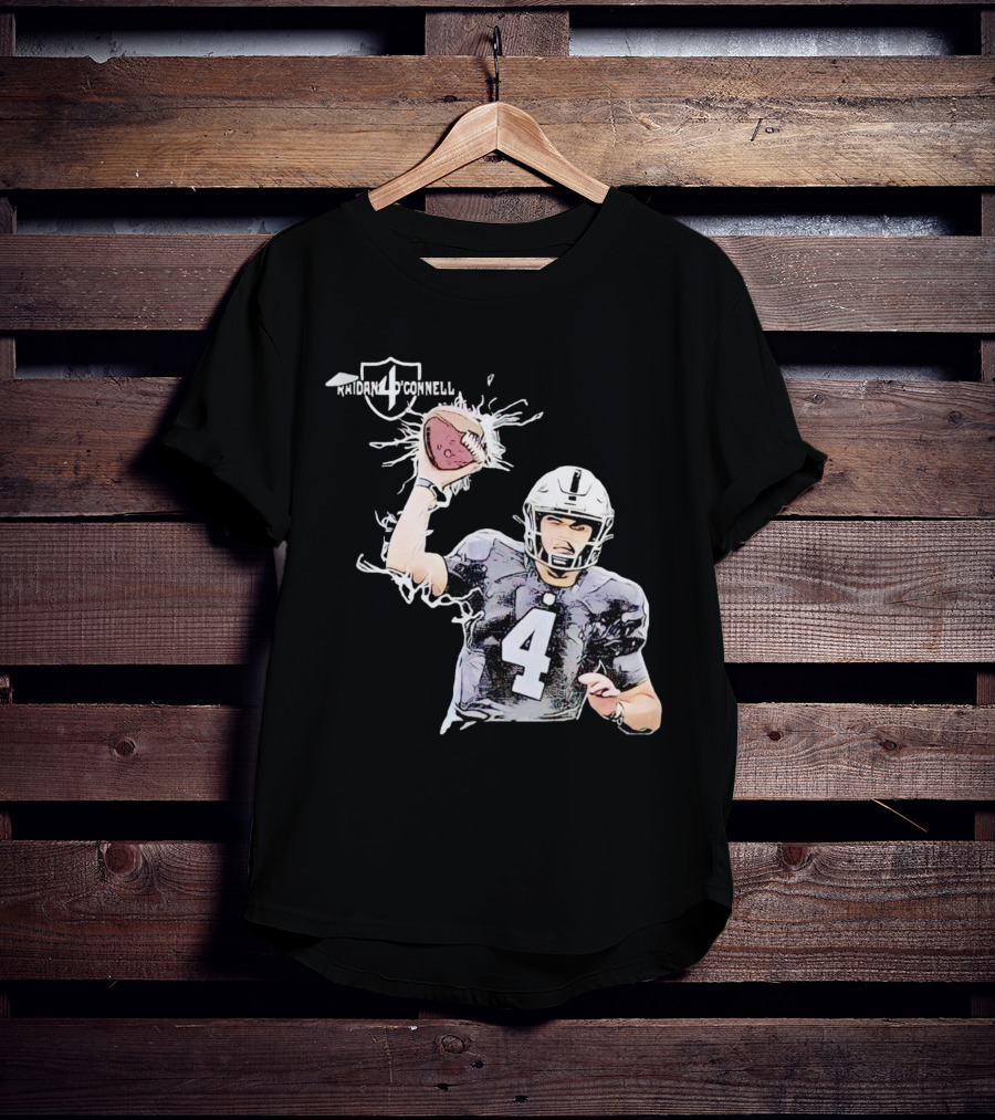 Aidan O’connell Las Vegas Raiders Football Quarterback T-Shirt