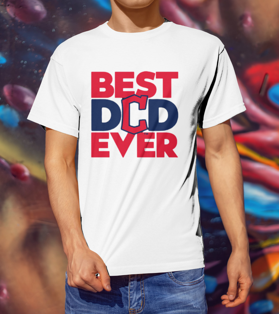 Best Dad Ever MLB Cleveland Guardians T-Shirt