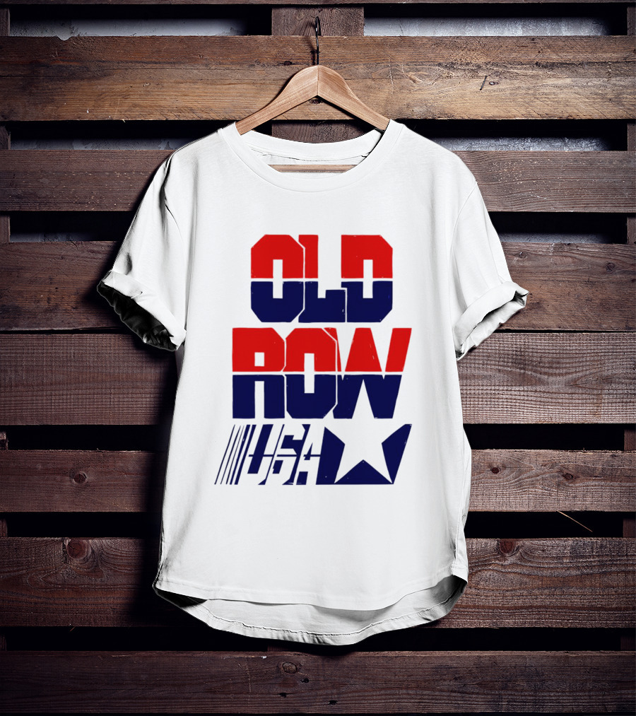 Old Row USA Vintage Star And Stripes T-Shirt