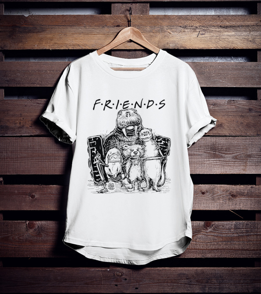 FRIENDS Forever Pals With Unique Animal Companions T-Shirt