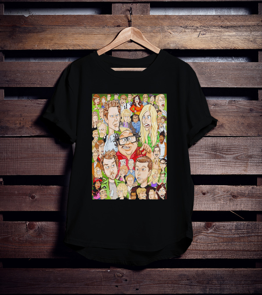 It’s Always Sunny In Philadelphia Character Collage T-Shirt