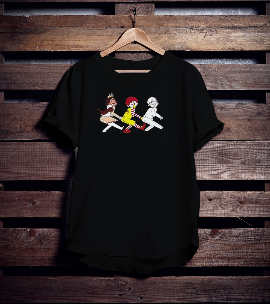 Burger King Ronald McDonald And Colonel Sanders Humor T-Shirt
