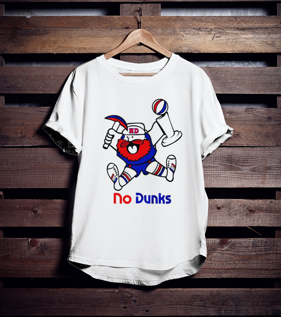Denver Nuggets No Dunks Basketball Miner Enthusiast T-Shirt
