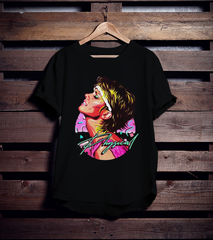 James Hillier Nordacious Physical Retro 80s Fitness Aesthetic T-Shirt