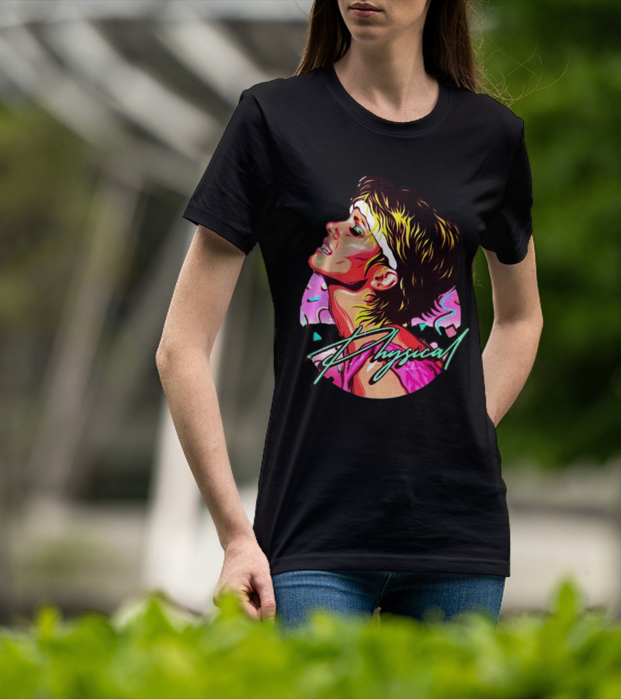 James Hillier Nordacious Physical Retro 80s Fitness Aesthetic T-Shirt