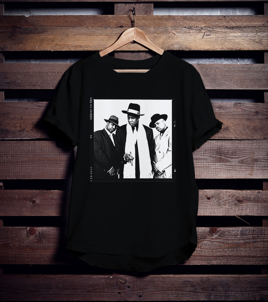 Jay-Z Reasonable Doubt Black And White Album Cover Photo T-Shirt