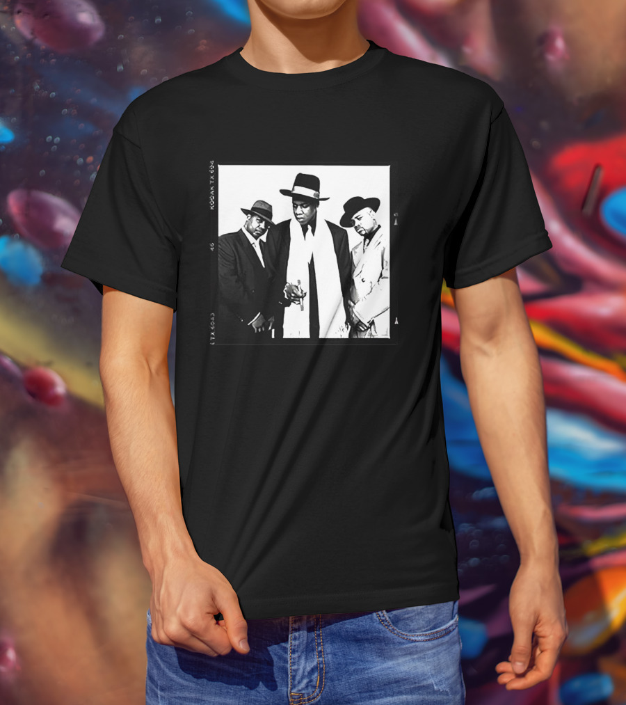 Jay-Z Reasonable Doubt Black And White Album Cover Photo T-Shirt