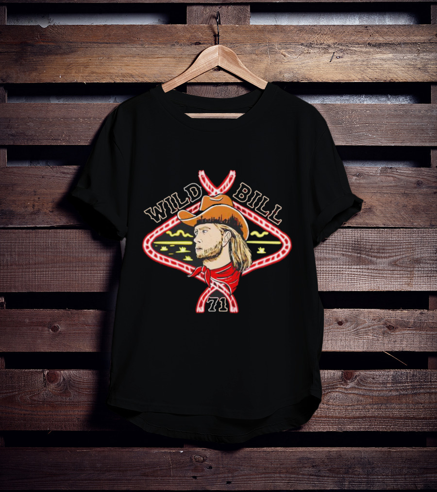 Wild Bill 71 Western Cowboy T-Shirt