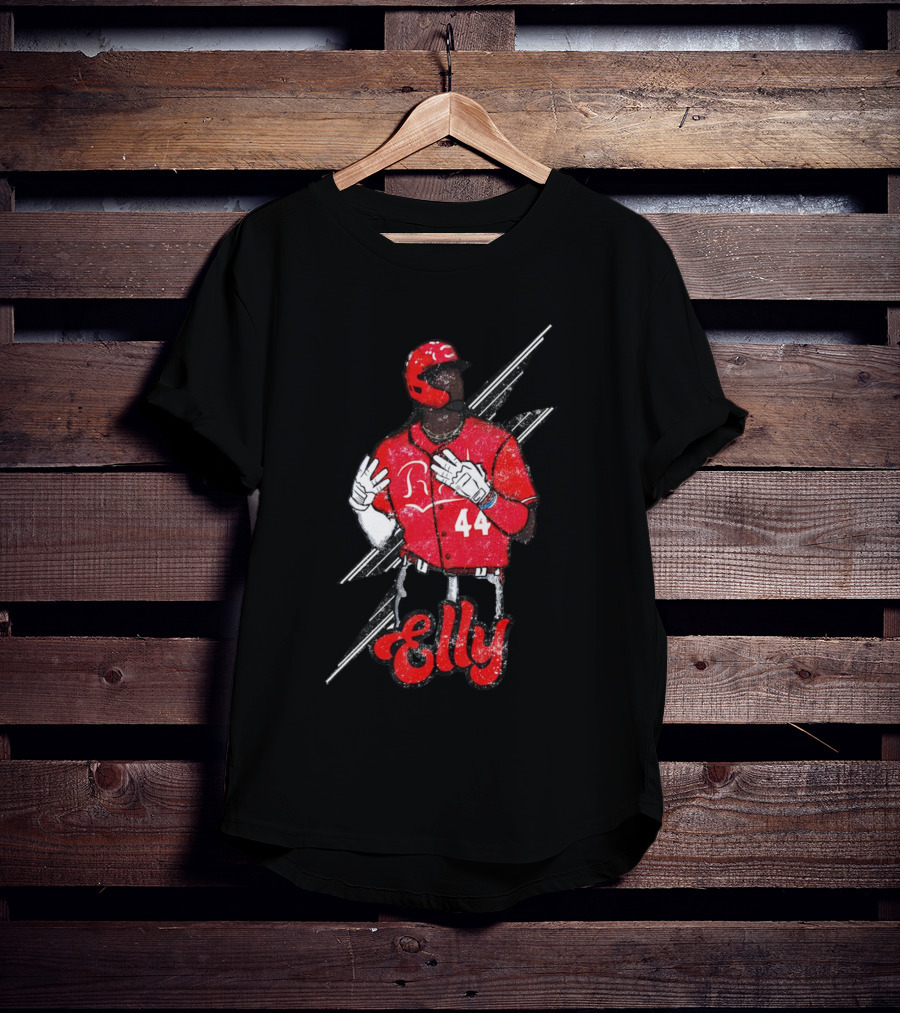 Elly De La Cruz 44 Red Baseball Player SZN T-Shirt