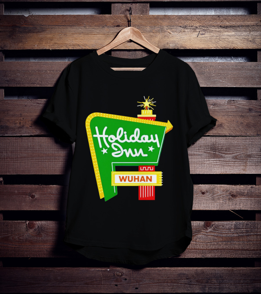 Holiday Inn Wuhan Vintage Neon Sign T-Shirt