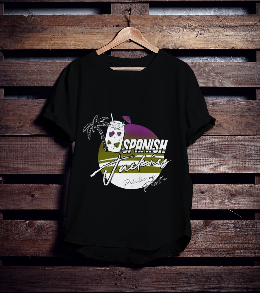 Spanish Jackie’s Tropical Drink Republic Of Pirates T-Shirt