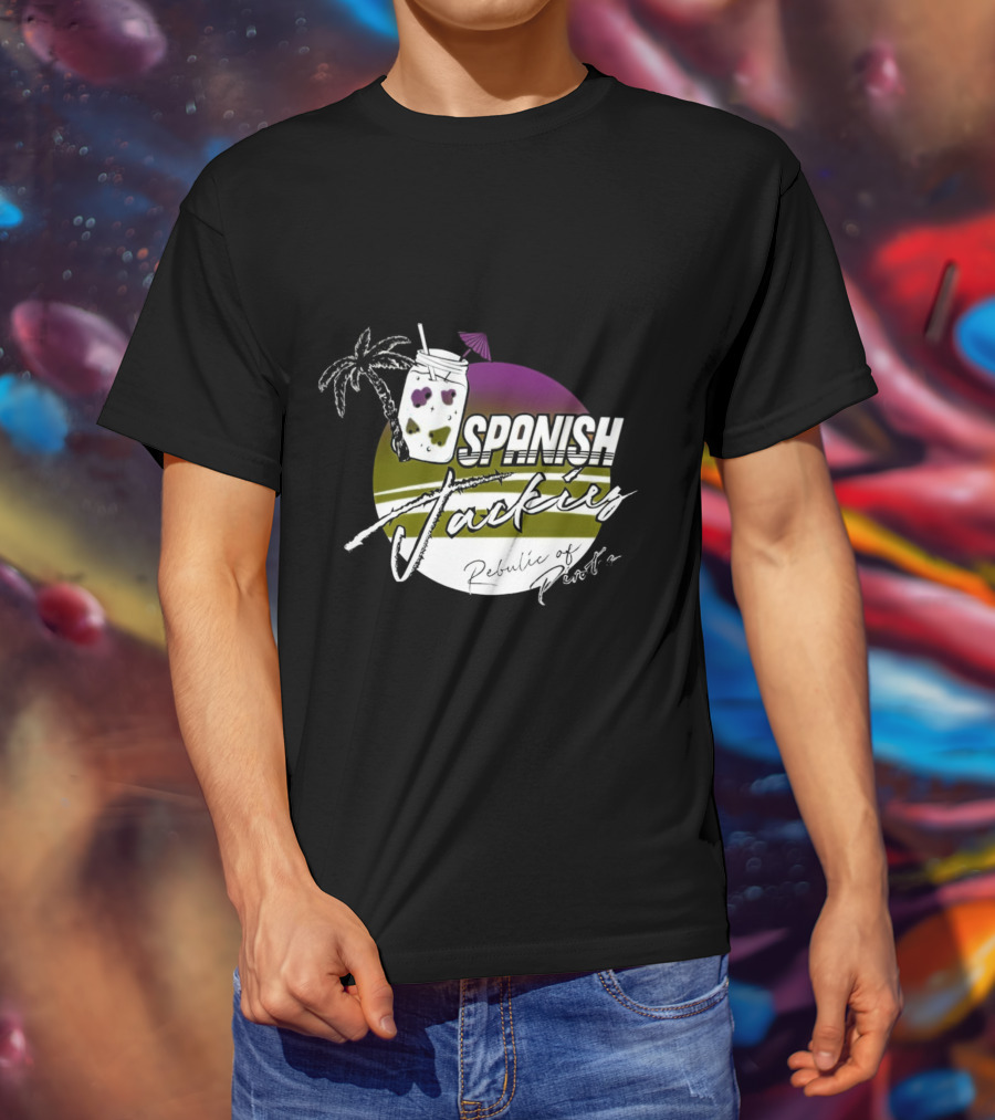 Spanish Jackie’s Tropical Drink Republic Of Pirates T-Shirt