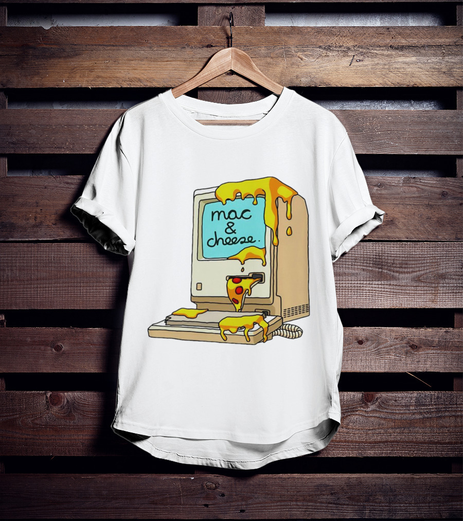 Mac And Cheese Dakkadakka Pizza Computer T-Shirt