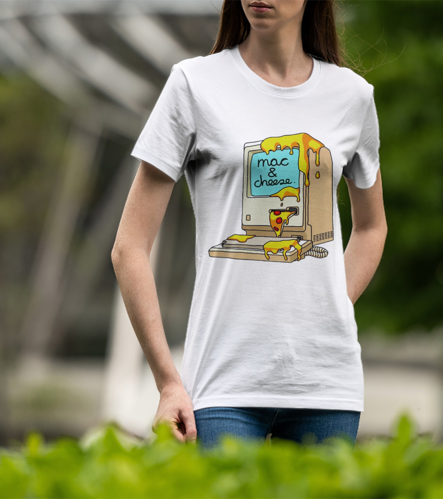 Mac And Cheese Dakkadakka Pizza Computer T-Shirt