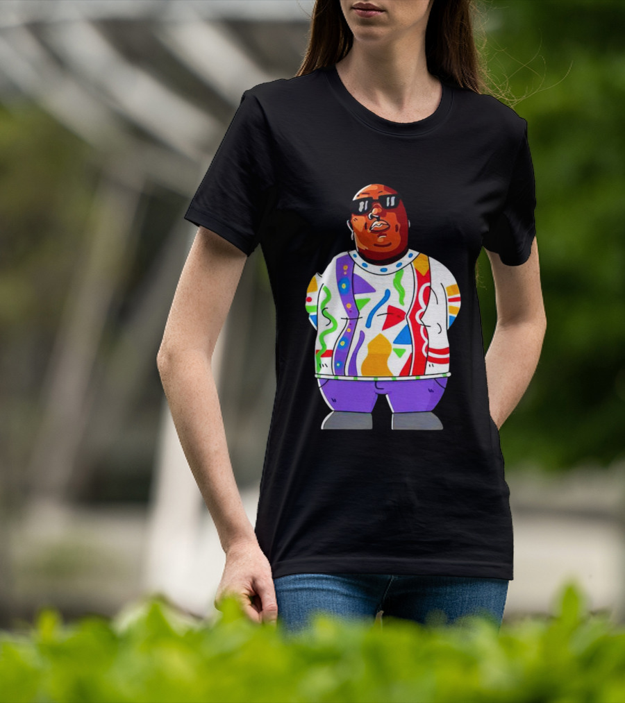 RIP Big Pokey Colorful Sweater Cartoon T-Shirt
