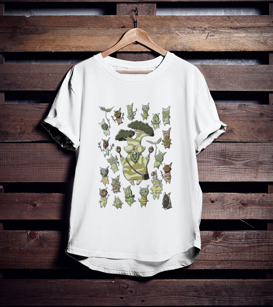 Legend Of Zelda Korok Characters Collection T-Shirt
