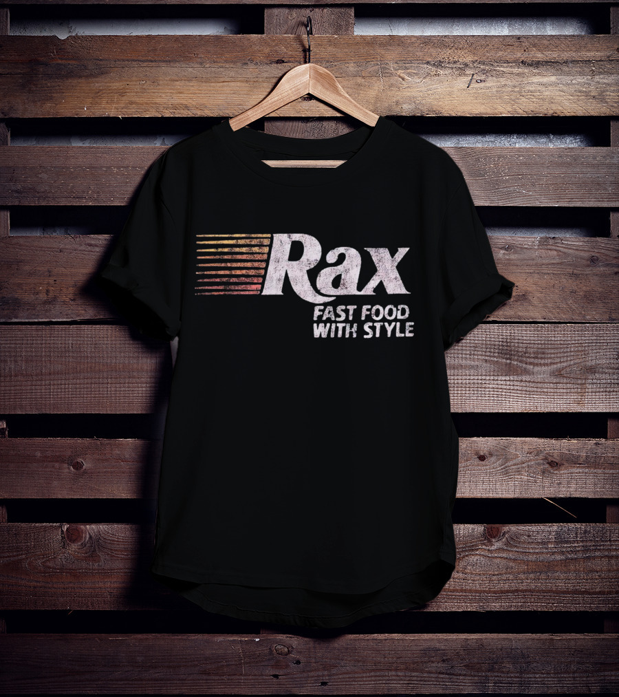Rax Retro Fast Food With Style Vintage T-Shirt