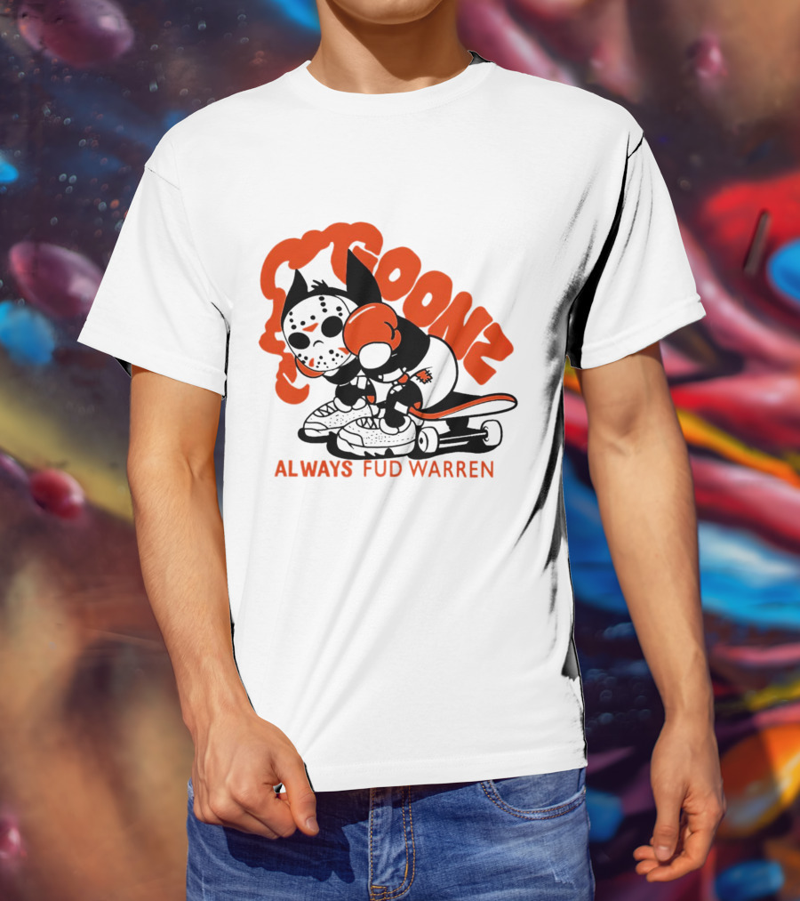 Goonz Always Fud Warren Masked Boxing Skateboarder T-Shirt
