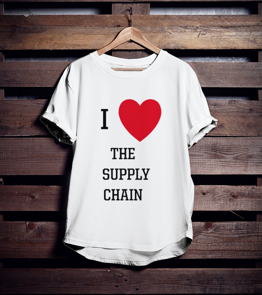 I Heart The Supply Chain T-Shirt