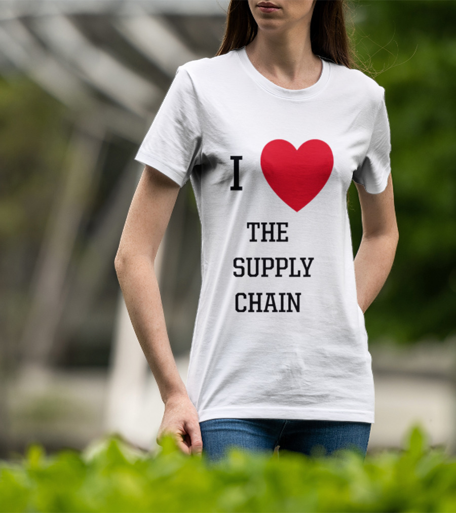 I Heart The Supply Chain T-Shirt