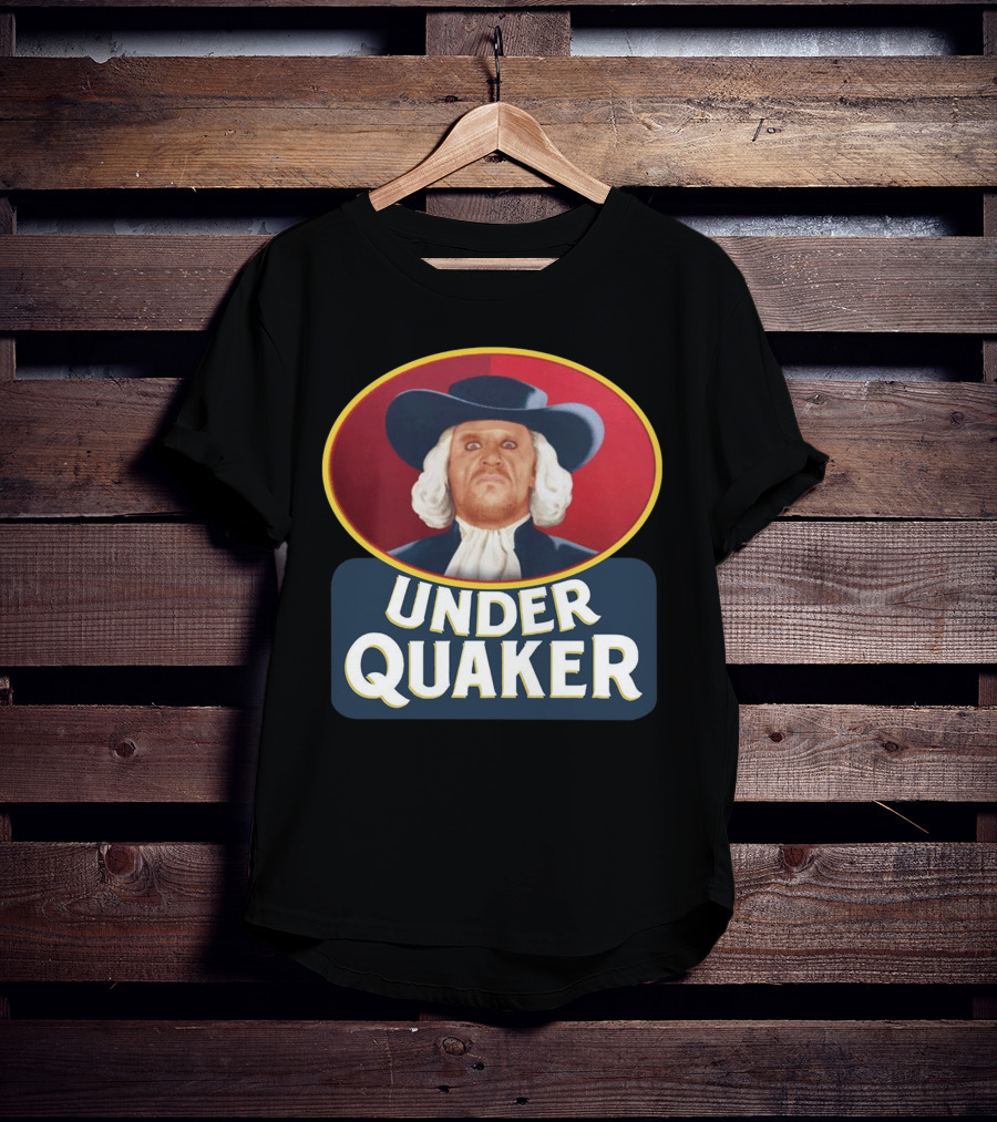 Quaker Oats Logo Parody Under Quaker T-Shirt