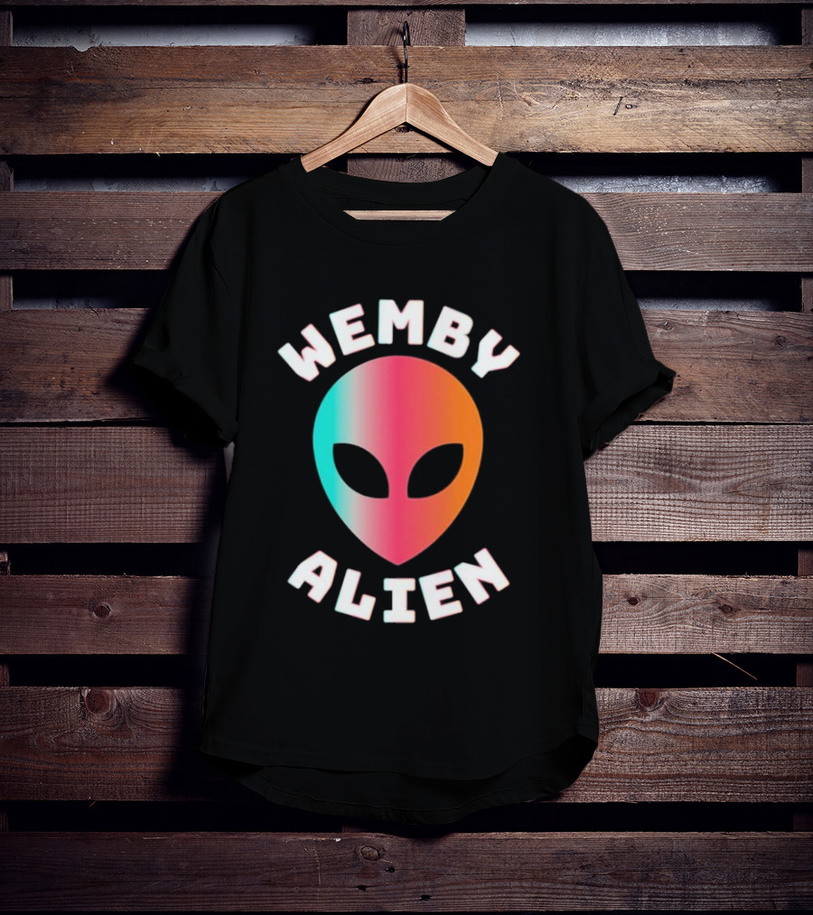 Wemby Alien Victor Wembanyama Iconic Extraterrestrial T-Shirt