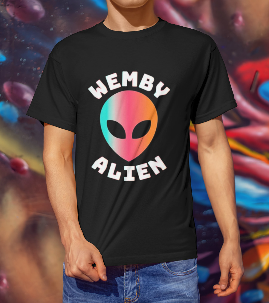 Wemby Alien Victor Wembanyama Iconic Extraterrestrial T-Shirt