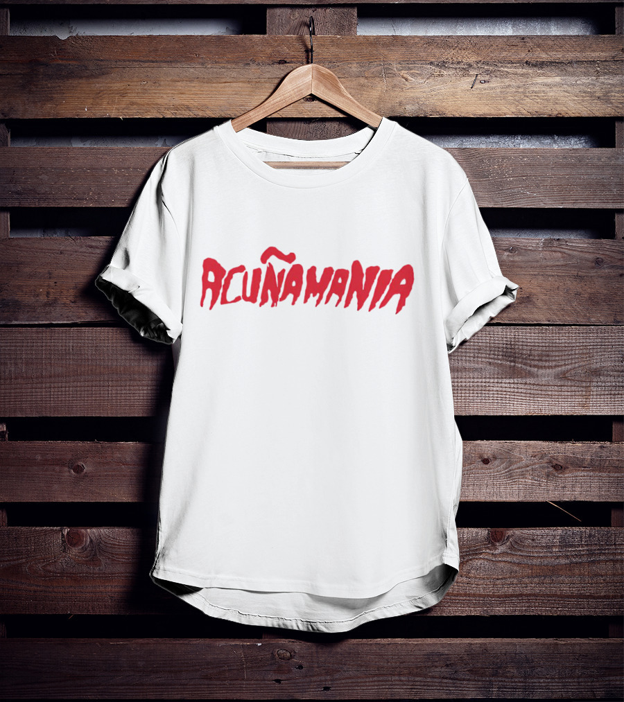 Jay Dunnah Acuñamania Red Lettering T-Shirt