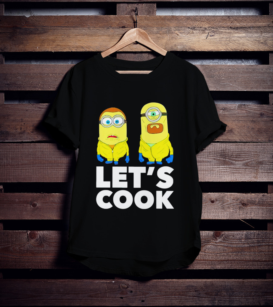 Minions Let's Cook Breaking Bad Crossover T-Shirt