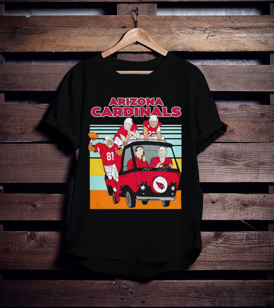 Arizona Cardinals Vintage Football Friends T-Shirt