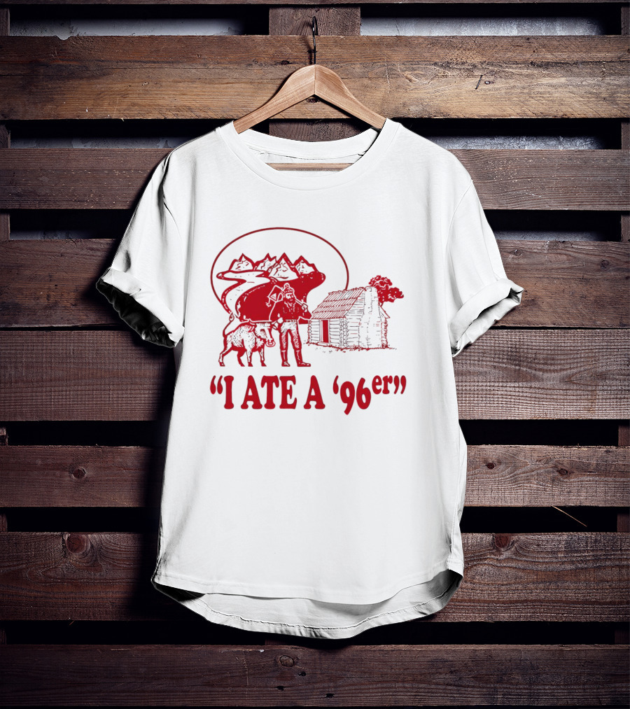 I Ate A 96er John Candy Great Outdoors Cabin Bear Mountains T-Shirt