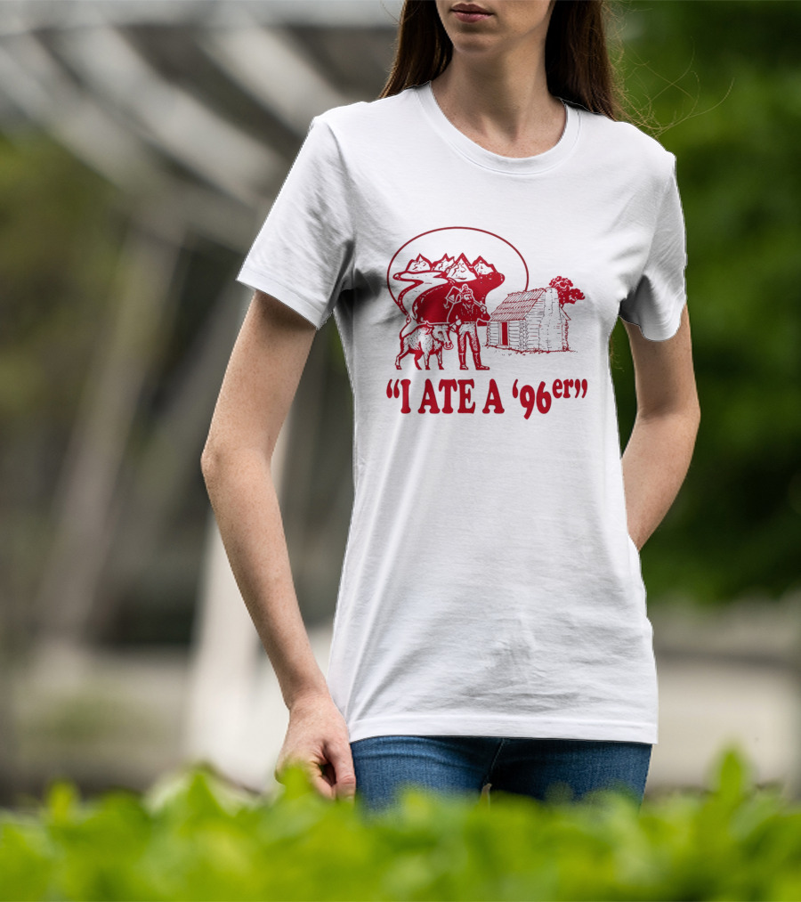 I Ate A 96er John Candy Great Outdoors Cabin Bear Mountains T-Shirt