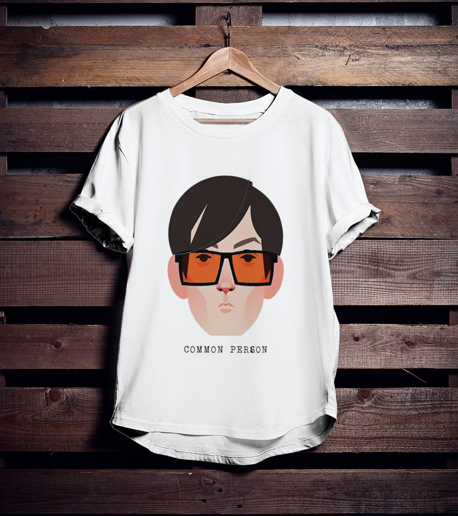 Common Person Sunglasses Face T-Shirt