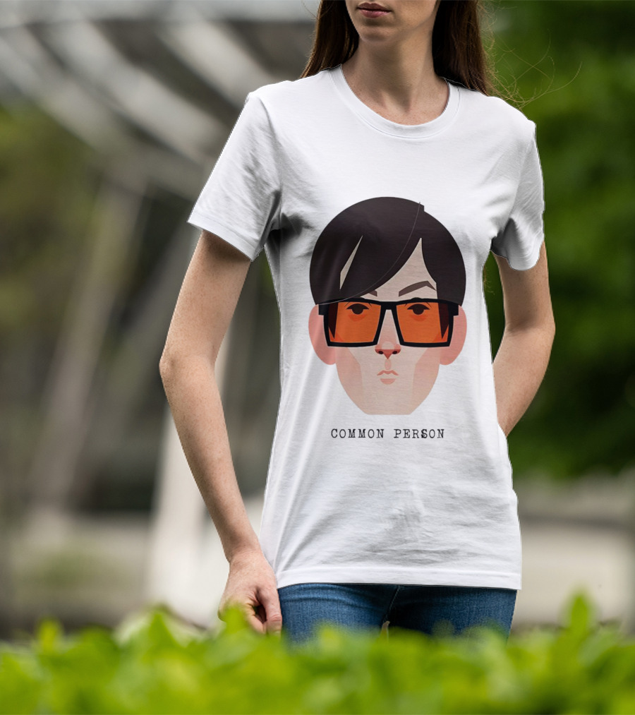 Common Person Sunglasses Face T-Shirt