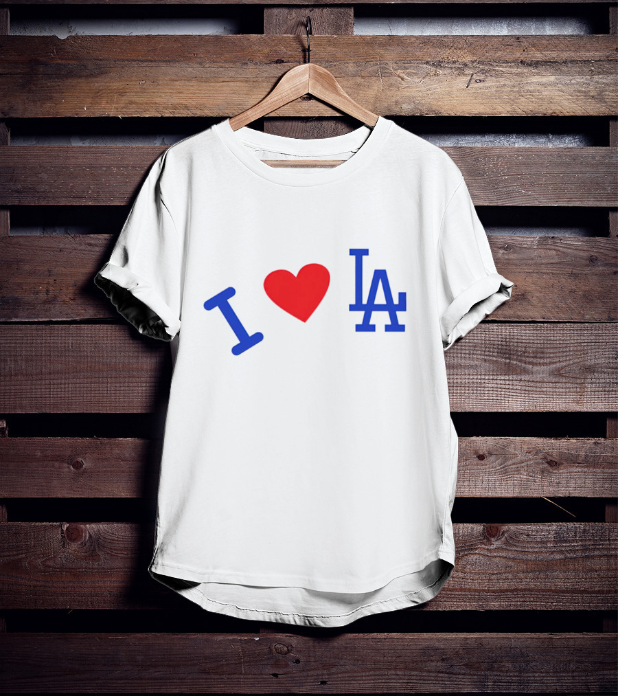 Madhappy I Love LA Los Angeles Dodgers T-Shirt