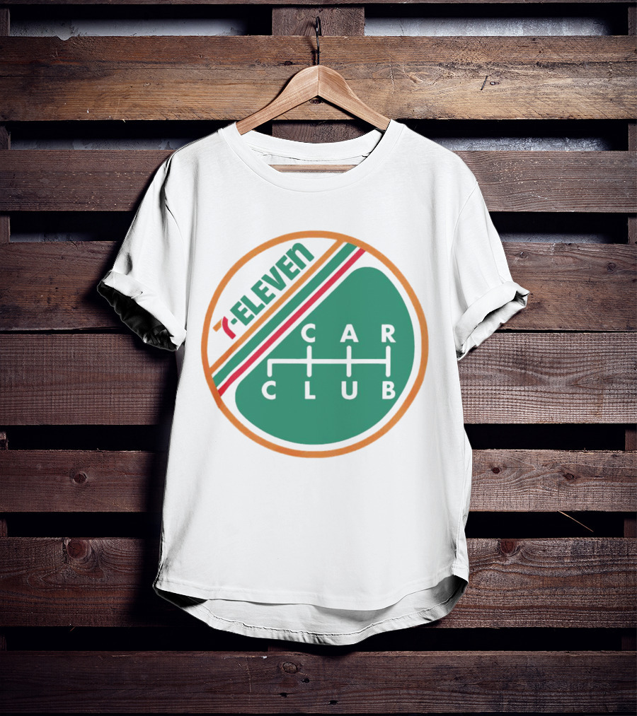 7-Eleven Car Club Gear Shift T-Shirt