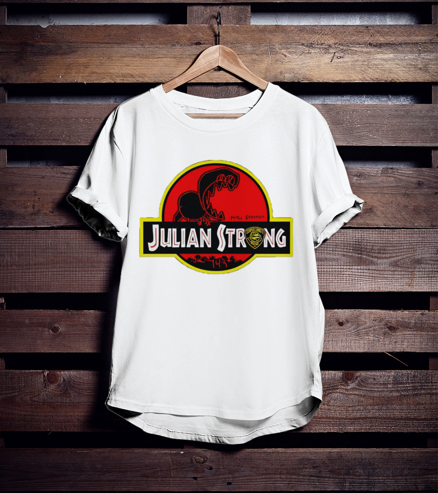 Julian Strong Fundraiser Unleash The Power Of Love Dinosaur Rescue Project 143 T-Shirt