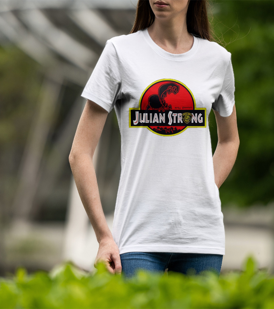 Julian Strong Fundraiser Unleash The Power Of Love Dinosaur Rescue Project 143 T-Shirt